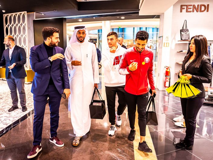 Qatar National Team visit Salam